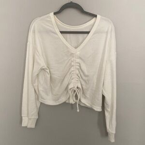 Aerie Ruched Sweater